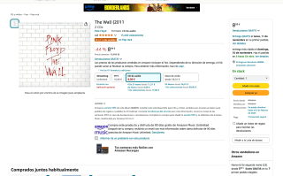 The Wall 2011 2 CDs por solo 8,99€