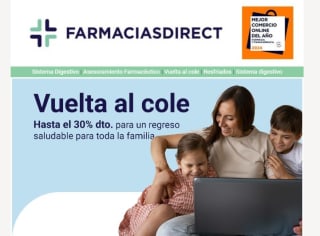 Hasta el 30% dto. para un regreso saludable para toda la familia