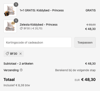 Zelesta dekbedden: 1+1 GRATIS + 30% EXTRA korting dmv kortingscode