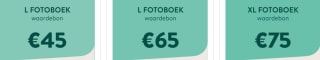 Tot 56% korting op een fotoboek bij Albelli