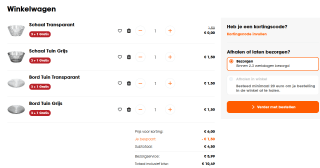 3+1 gratis op alle placemats en servies bij Kwantum