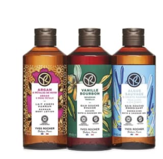 Lot de 3 bains douche - 9,99 - Yves Rocher à 9,99€