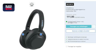 Sony ULT Wear - Draadloze Noise Cancelling koptelefoon voor €111 bij Electroworld