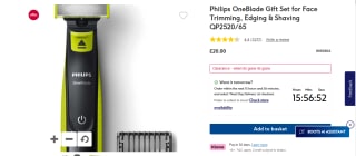 Philips OneBlade Gift Set - £20