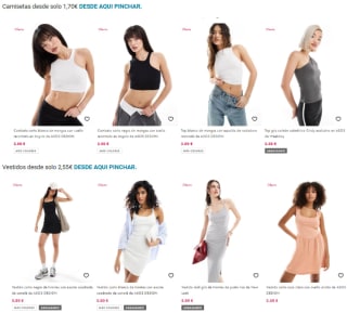 Hasta 85% + 10% Extra Recopilación tiendas TOP Ropa Black Friday (Zara, Stradivarius, Bershka)