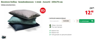 Beeztees Sofixa hondenkussen 100x70 cm voor €12,48 bij Welkoop