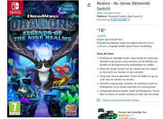 Dragons: Legends of The Nine Realms voor €18,95 bij Amazon.nl