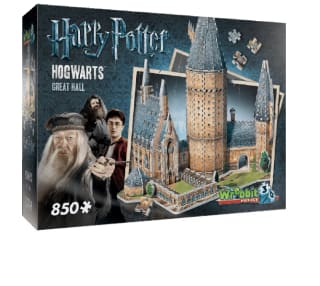Puzzle Hogwarts Harry Potter Gran Salón 3D por 18.7€