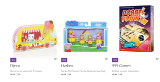 Tot 50% korting op Lego, Play-Doh en meer speelgoed bij de Bijenkorf