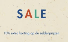 10% extra korting op alles in de sale bij Casa