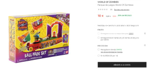 World Of Zombies Estadio Deportivo Bandai por 10€