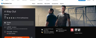 Juego para PS4 A Way Out por 5,99€