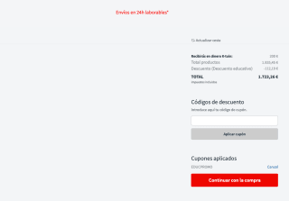 Macbook Pro M4 por tan solo 1,723,26€