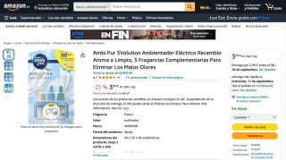 Recambio Ambientador Eléctrico Ambi Pur 3Volution por 3,99€