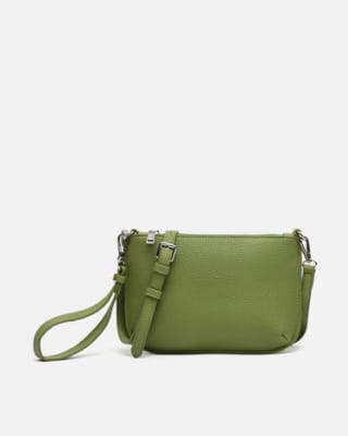 Bolso Bandolera pequeño con asa de mano por 5,70€.