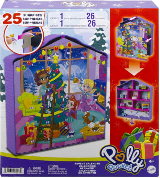 Polly Pocket Adventskalender Kersthuis voor €9,99 bij Amazon