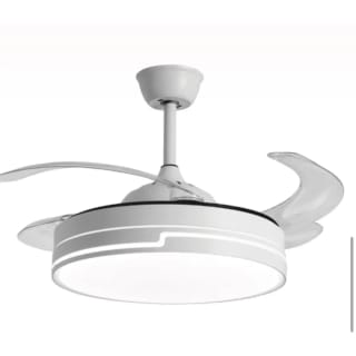 Ventilador de Techo ROBIN con Aspas Desplegables, Luz LED Personalizable y Motor DC por 42,81€