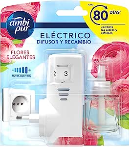 Ambi Pur Flores Elegantes Difusor Y Fragancia Para Ambientador Eléctrico de 21.5 ml por 4,87€
