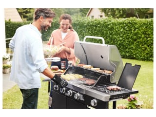 GRILLMEISTER Gas BBQ 4+1 branders Grilloppervlak: 70 x 42 cm voor €100 in de Lidl webshop