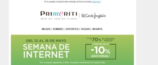 10% adicional por compras de +50€ desde Primereti