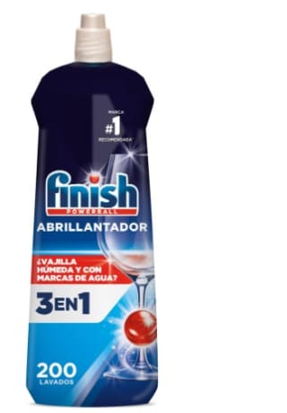2udx200 lavados Finish Gel Abrillantador Lavavajillas por 7,08€