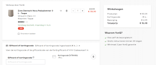 10% extra korting op alle producten die geleverd worden door fonQ