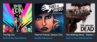 Humble Bundle The Walking Dead (and more from Skybound) bundel voor €18,30