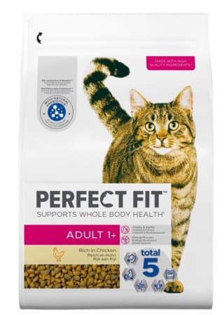 Perfect Fit Adult 1+ Kip kattenvoer 2800g voor €13,99 bij Kruidvat