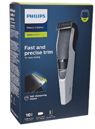Recortadora Philips Beardtrimmer Serie 3000 por 15.98€
