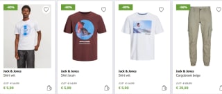 Tot 60% korting op Jack & Jones herenkleding bij Limango