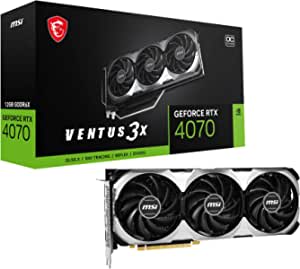 MSI RTX 4070 12GB GDRR6X a $13,302 en Amazon