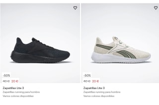 Hasta 50% + 15% EXTRA descuento en tu compra Reebok