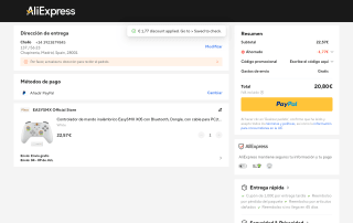 EasySMX X05 mando inalámbrico Bluetooth por 20,80€