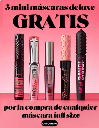 3 Mini máscaras Deluxe por la compra de cualquier máscara fullsize Gratis