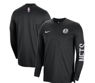Camiseta Oficial Pre Partido Nike de los Brooklyn Nets por 21€