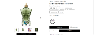 Jean Paul Gaultier EDP 125ml - £80.40