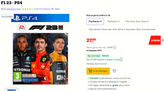 F1 23, PS4 voor €27,99 bij Bol.com