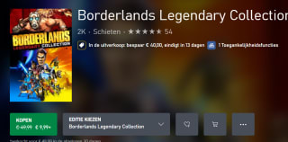 Borderlands Legendary Collection voor €9,99 in de Xbox store