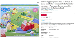 Peppa Pig set ciudad de Peppa por 17.46€