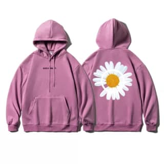 Sudadera con capucha estampada por 9,90€ varios colores a elegir