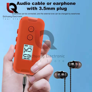 Radio FM Pocket Portátil con Auriculares y Pantalla LCD, 64-108MHz, Ultra Ligera, 0,5W por 4,39€
