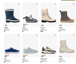Schoenen met 70% korting via Omoda