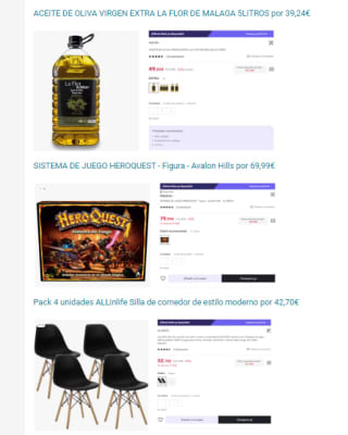 Envío gratis sin minimo de compra en Miravia APP productos desde solo 0,05€