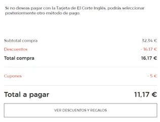 42 Botellas CABREIROA Agua mineral natural de Galicia botella 1L por 11,17€