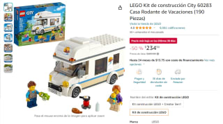 LEGO City Casa Rodante de Vacaciones por $235 en Amazon