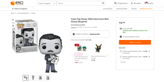 Funko Pop Disney 100th Aniversario Walt Disney Dibujando por 13,24€