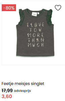 Tot 80% korting in de sale bij Kixx