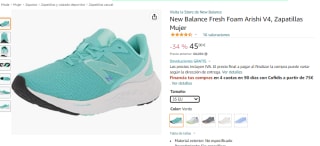 Zapatillas New Balance Fresh Foam Arishi V4 por 45€