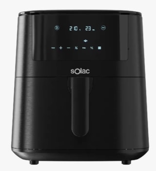 Solac Freidora sin Aceite Airfryer 7 Litros 11 menús Air Fryer 40-200º 1.650 W por 56,32
