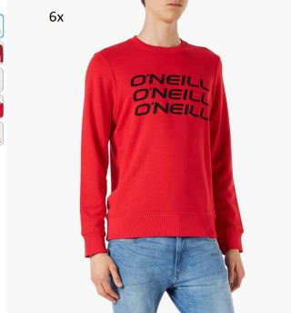 Pack de 6 ud Sudadera para hombre marca O'Neill Triple por 45,52€ (error de precio)